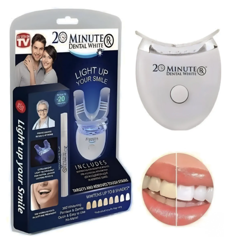 ACABA CON EL AMARILLO DE TUS DIENTES EN 3 PASOS CON NUESTRO UV