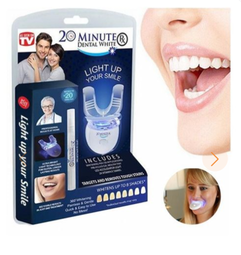 ACABA CON EL AMARILLO DE TUS DIENTES EN 3 PASOS CON NUESTRO UV